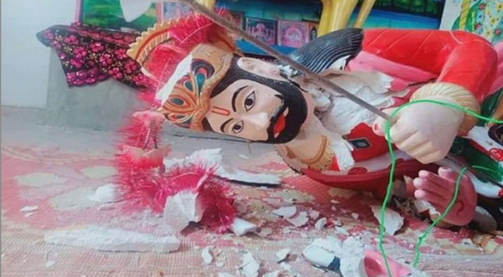 Man arrested for ‘vandalising temple’ in Badin