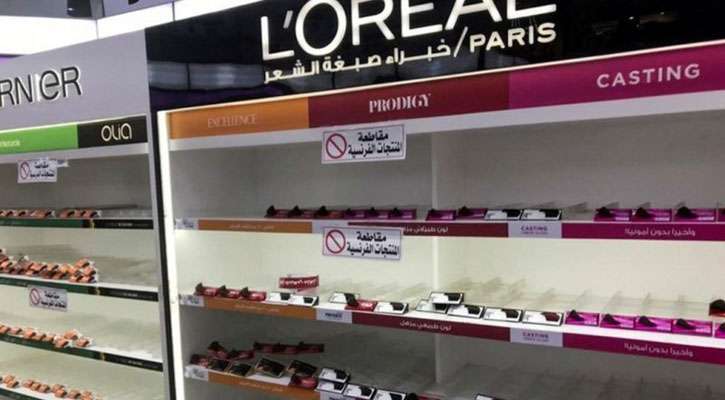 France urges Arab nations to prevent boycotts over Macron's cartoons defence