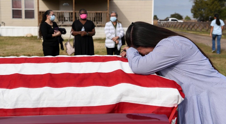 Biden calls 500,000 Covid death toll a 'heartbreaking milestone'