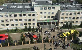 Eight killed in Russia school shooting
