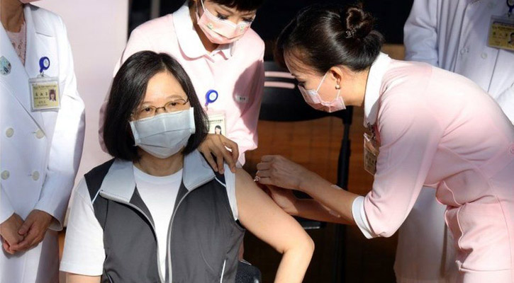 Taiwan rolls out homegrown Covid vaccine amid criticism