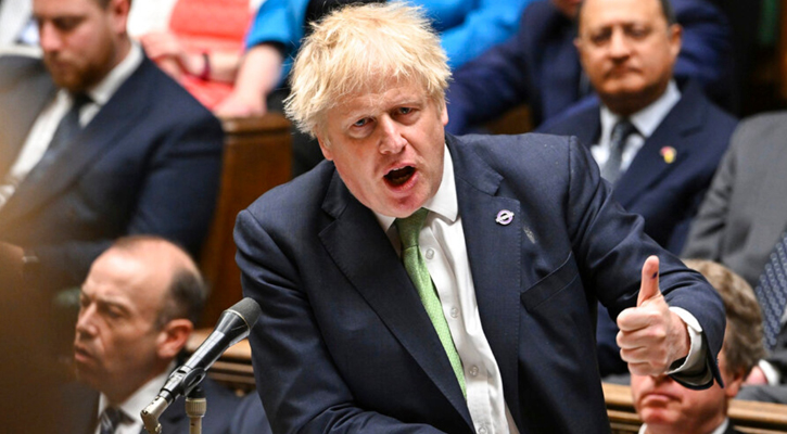 British PM Boris Johnson survives no-confidence vote
