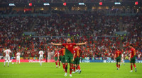 Por­tu­gal thrash Switzer­land 6-1 to set up QF clash with Mo­roc­co
