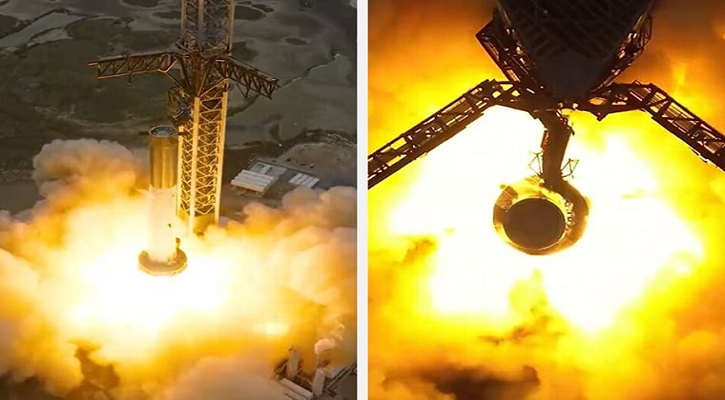 SpaceX’s interplanetary rocket fires up engines in unprecedented test