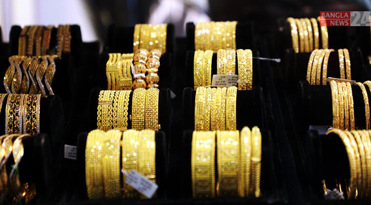 Gold price drops in domestic market by Tk 1,166 a bhori