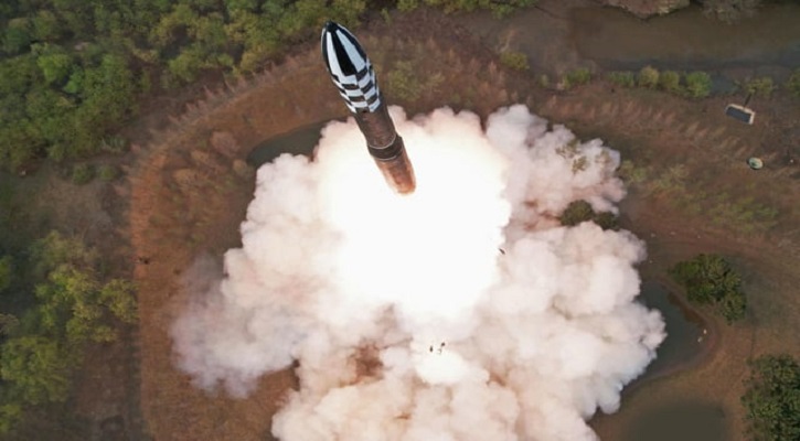 North Korea says it tested a solid-fuel ICBM for the first time