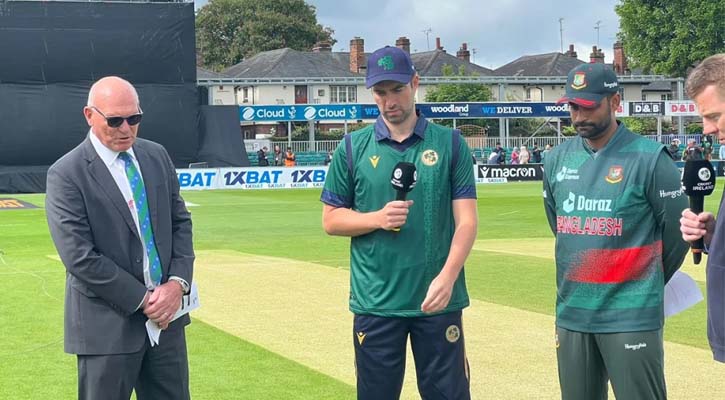 Bangladesh choose to field in 2nd ODI against Ireland 
