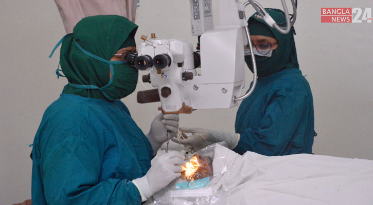 34 destitute receive free surgery at Bashundhara Eye Hospital