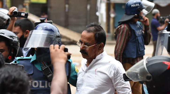 BNP’s sit-in: Police picks up Gayeshwar from Dholaikhal