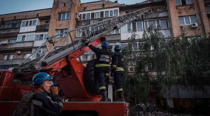 5 killed in Russian missile strike eastern Ukraine