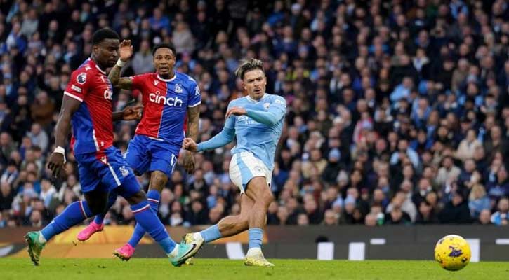 Palace deny Man City win with 95th-minute penalty 