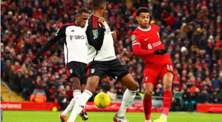 Liverpool fight back to beat Fulham in EFL Cup