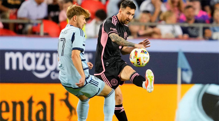 Messi goal, assist help Inter Miami win over Sporting KC