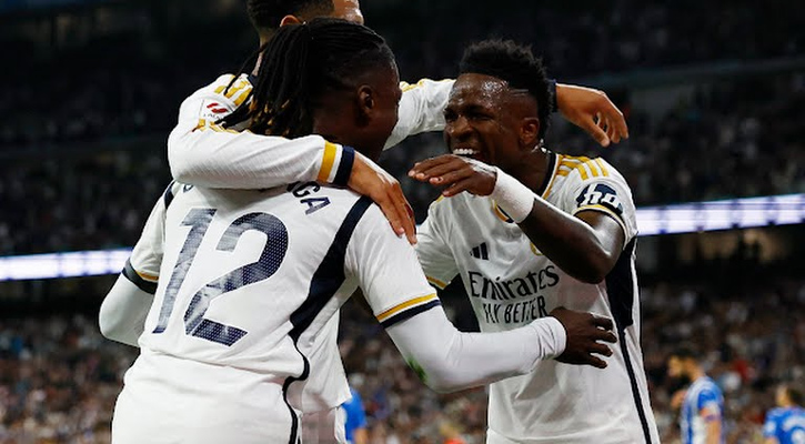 Bellingham scores 19th goal as Real Madrid thrash Alaves