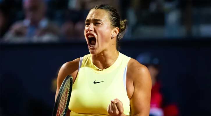 Sabalenka cruises through to Italian Open semi-finals