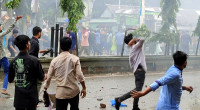 Police-student clash: Sound grenades, tear shells fired in Sylhet