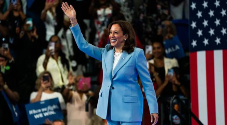 Kamala Harris formally chosen as Democratic nominee