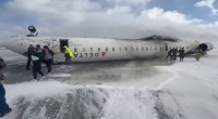 Plane crashes at Toronto airport, all aboard survive