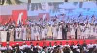 March for Gaza: Protesters urge Muslim nations to boycott Israel