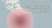 7.4 magnitude earthquake shakes south of Argentina