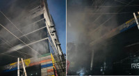 Fire breaks out at Siraj Center in Dhaka’s Bailey Road