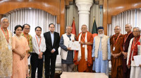 Buddhist religious leaders meet CA
