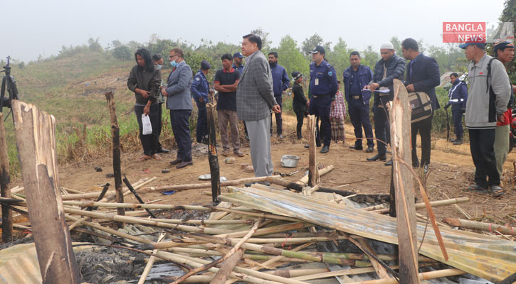 আতঙ্কে রেংয়েন পাড়ার বাসিন্দারা, মানবাধিকার প্রতিনিধি দলের পরিদর্শন