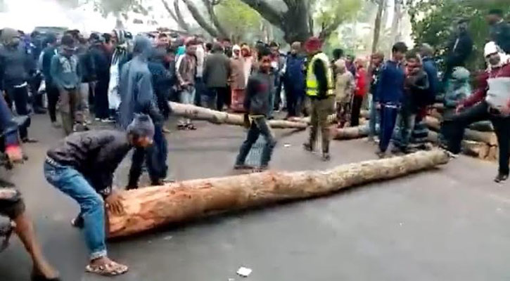 উজিরপুরে বাসের ধাক্কায় সবজি বিক্রেতা নিহত