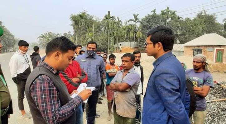 পঞ্চগড়ে দুই পাথর-বালু ব্যবসায়ীসহ ট্রাক চালককে ৩০ হাজার টাকা জরিমানা