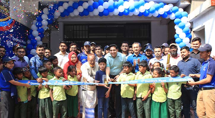 বাসাবোতে ডোমিনো’জ পিৎজা’র ১৪তম আউটলেট উদ্বোধন