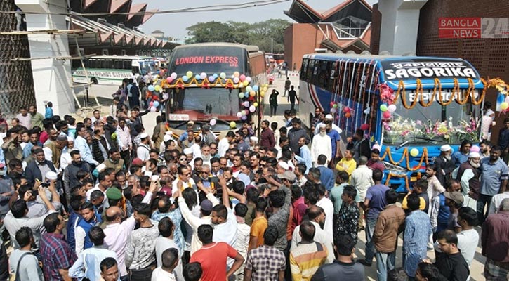 উদ্বোধনের অপেক্ষায় ‘দেশসেরা’ বাস টার্মিনাল