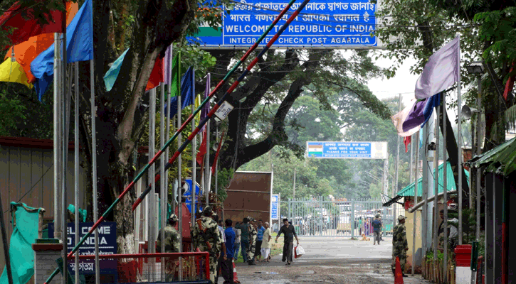 আখাউড়া স্থলবন্দর দিয়ে দুদিন আমদানি-রপ্তানি বন্ধ