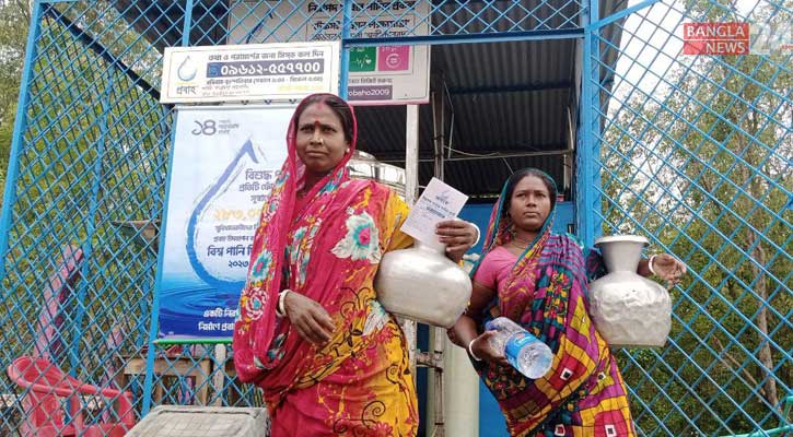 ৯ জনের পরিবারে এক কলস পানিতে পোষায় না