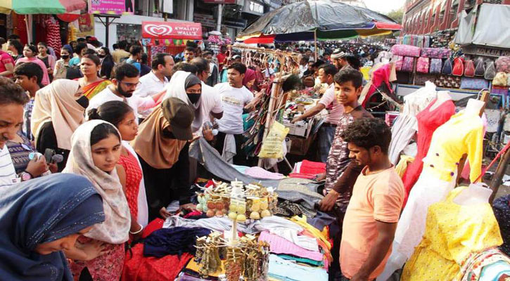 বাংলাদেশি নন, কলকাতার ঈদ মার্কেটে এখন স্থানীয়দের ভিড়