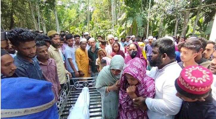 দেশে ফিরেছে সৌদিতে নিহত শ্যালক-দুলাভাইয়ের মরদেহ