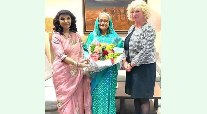 লন্ডনে প্রধানমন্ত্রী