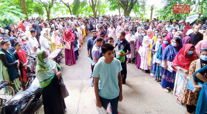 শাবিপ্রবিতে ঢাবির বিজ্ঞান ইউনিটের পরীক্ষা শুরু