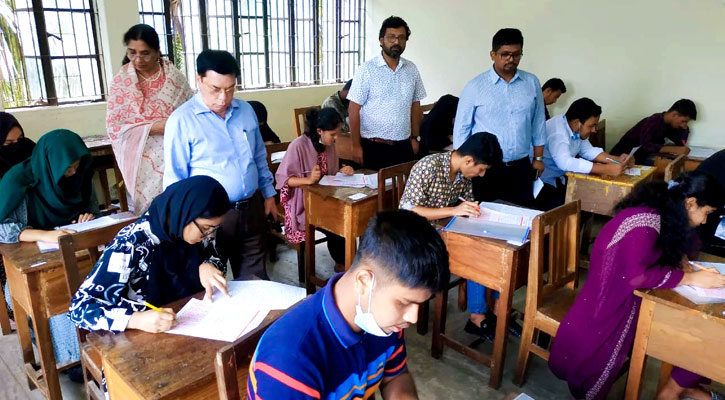 শাবিপ্রবিতে গুচ্ছের ‘বি’ ইউনিটের ভর্তি পরীক্ষা অনুষ্ঠিত