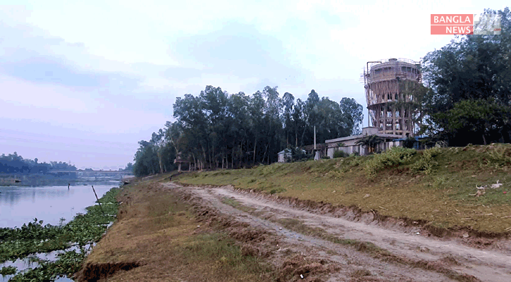 হুমকিতে রায়গঞ্জ পৌরসভার সুপেয় পানি সরবরাহ প্রকল্প