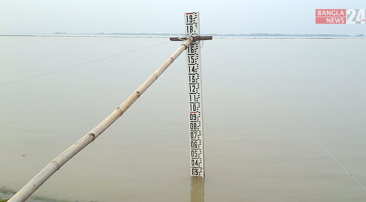 সিরাজগঞ্জে দ্রুত বাড়ছে যমুনার পানি