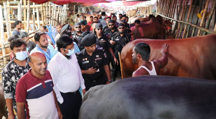 গাবতলী হাটে র‍্যাবের ভ্রাম্যমাণ আদালত