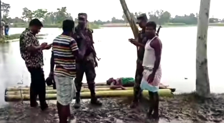 কলাগাছের ভেলায় গুলিবিদ্ধ মরদেহ পাঠানোর ঘটনায় মামলা