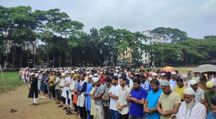 পুলিশের অনুমতি ছাড়াই সিলেটে সাঈদীর গায়েবানা জানাজা