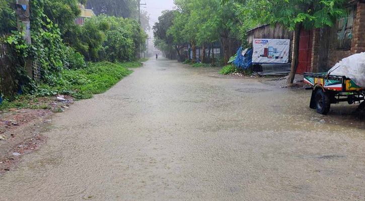 চুয়াডাঙ্গায় মৌসুমের সর্বোচ্চ বৃষ্টিপাত রেকর্ড