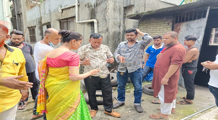 এডিসের লার্ভা পাওয়ায় সাড়ে ৬ লাখ  টাকা জরিমানা 