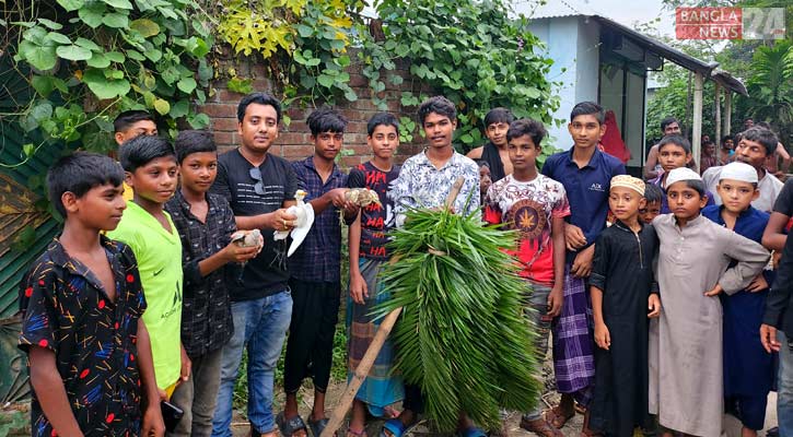 গুরুদাসপুরে দেশীয় ৫০ পাখি উদ্ধার, অবমুক্ত