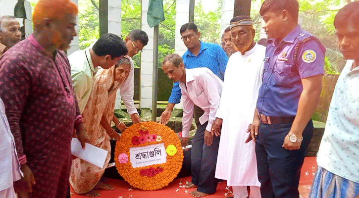 পাথরঘাটার শিংড়াবুনিয়ায় গণহত্যা দিবস পালিত