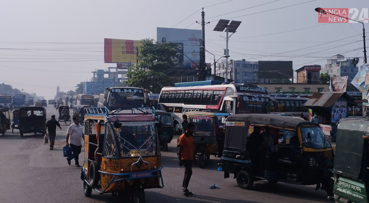 অবরোধের প্রভাব নেই বরিশালে