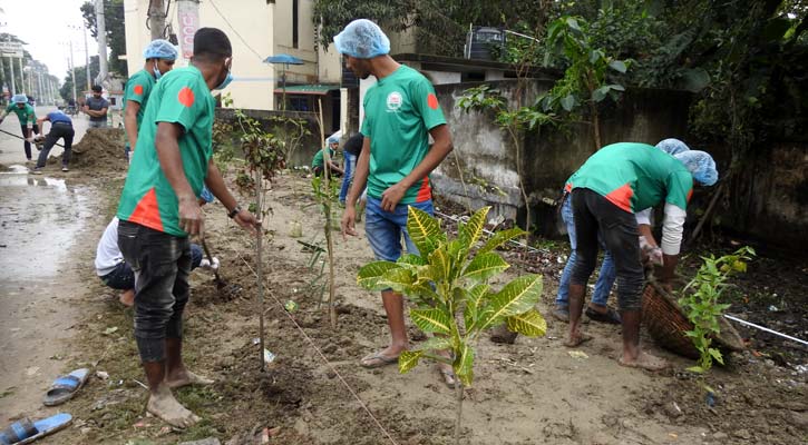 ৬৪ জেলায় ভাগাড় পরিষ্কার করে ফুলের বাগান বানাবে ‘বিডি ক্লিন’