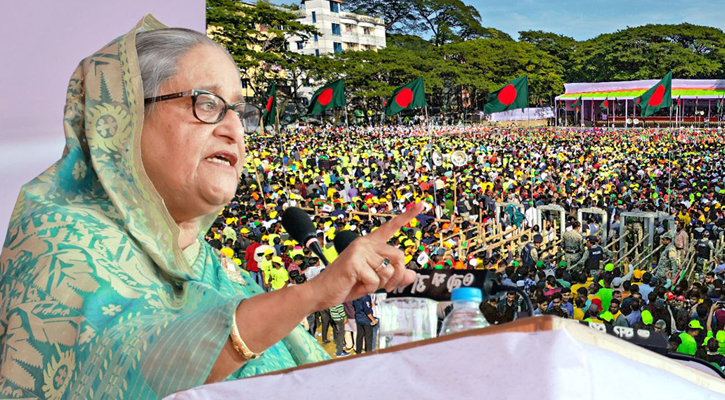 তারা মানুষকে ভোট দিতে দেবে না, এত সাহস: শেখ হাসিনা